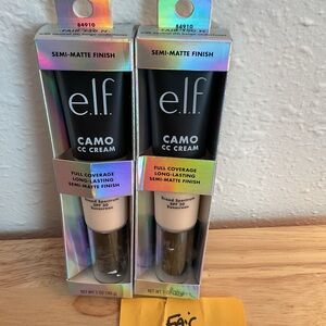 Fair 120N Elf Camo CC Cream Neutral Beige Undertones 2 Pack Lot New In Box